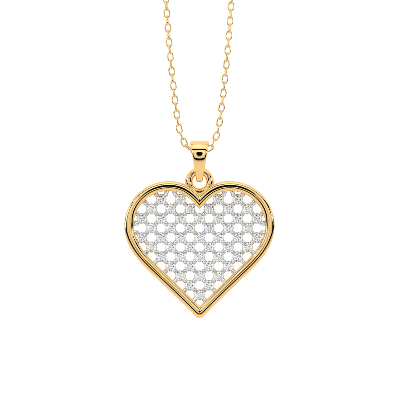 My Heart Will Go On Diamond Pendant